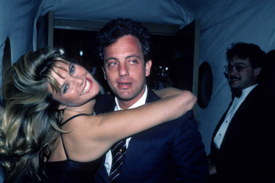 Christie Brinkley and Billy Joel circa 1983 in New York City.