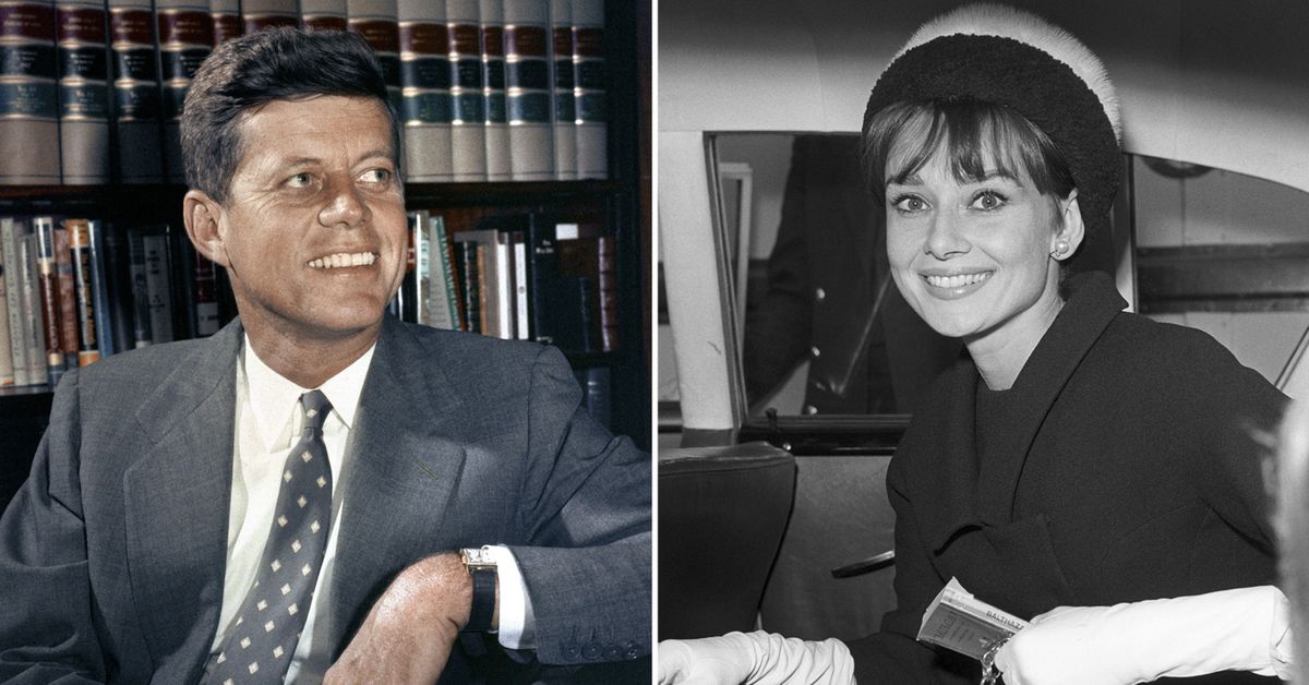 President John F. Kennedy had a 'secret romance' with Audrey Hepburn ...