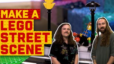 How to make a LEGO street scene