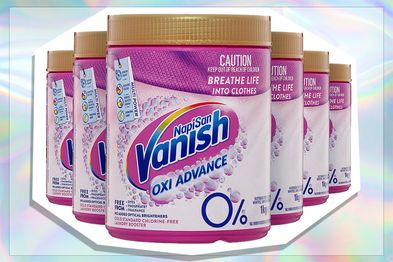 9PR: Vanish 0% Fabric Stain Remover Powder 1kg, 6 Pack