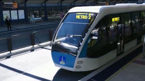 Infrastructure Australia said the Brisbane Metro was the city's best short term solution. (9NEWS)
