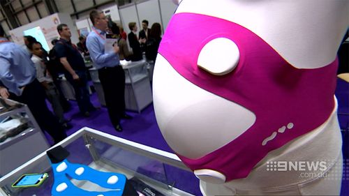 Expectant mums can now track every aspect of their baby's development. (9NEWS)