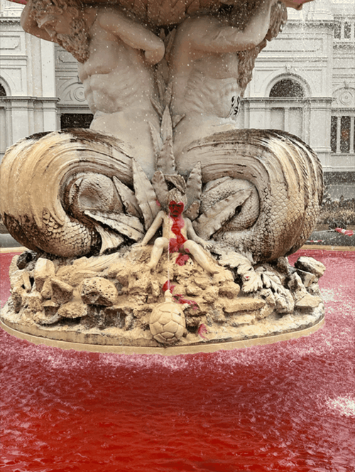 Hochgurtel fountain Carlton Gardens Melbourne