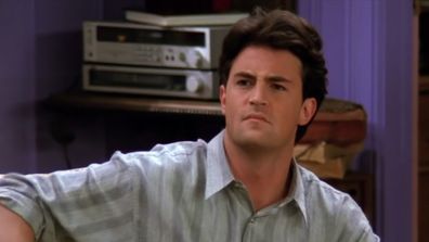 Matthew Perry as Chandler Bing from Friends.