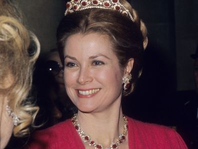 Grace Kelly at the Versailles Palace Ball, 1973