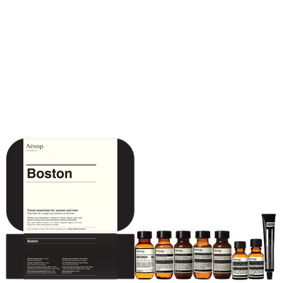 <a href="http://www.aesop.com/au/packs-and-gifts/travel/boston-kit.html" target="_blank">Aesop Boston $75.<br />
</a>