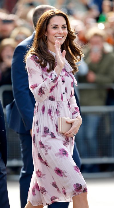 The Duchess of Cambridge&nbsp;in Kate Spade in London, October 2016