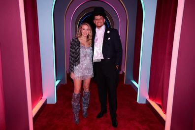 Brittany and Patrick Mahomes