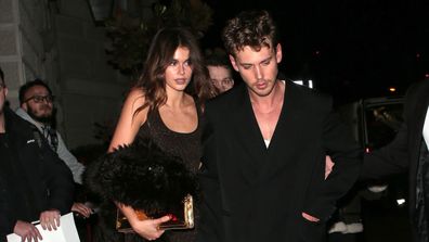 Kaia Gerber and Austin Butler