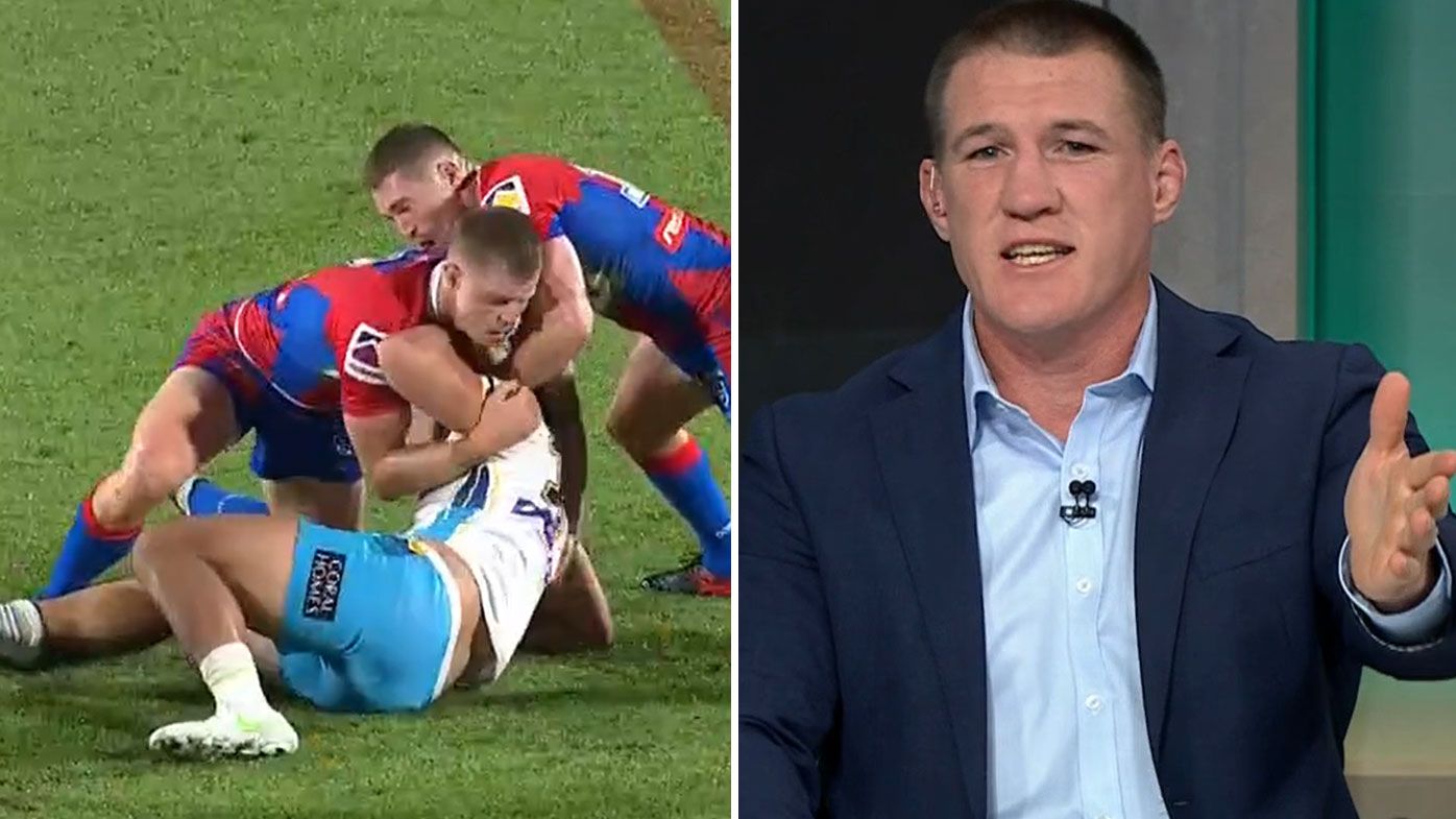 Gallen fires up over the modern interpretation of the crusher tackle.