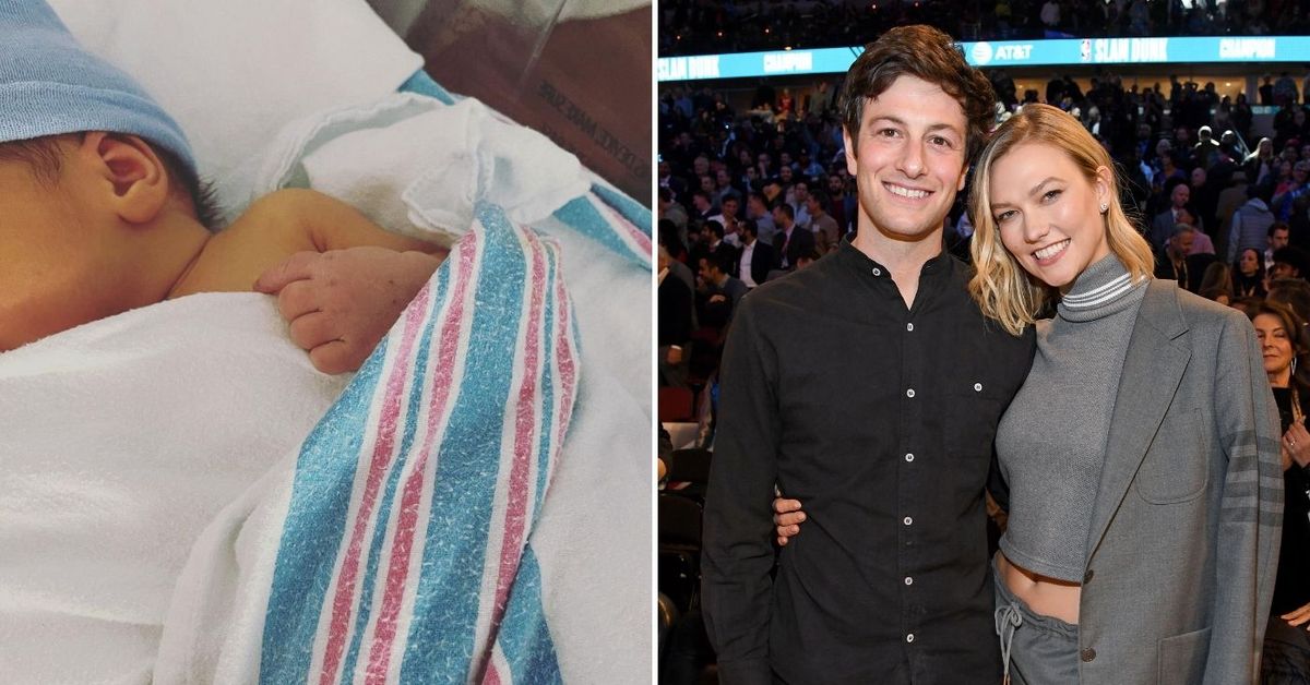 Model Karlie Kloss her first baby with husband Joshua Kushner