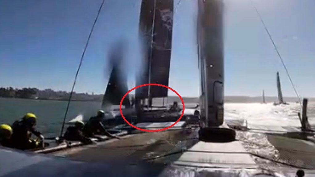 EXCLUSIVE: World's best sailors narrowly avoid 'absolute disaster' in Sail GP training session