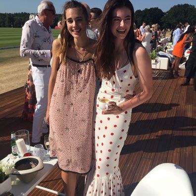 Caroline Brady and Millie Brady.