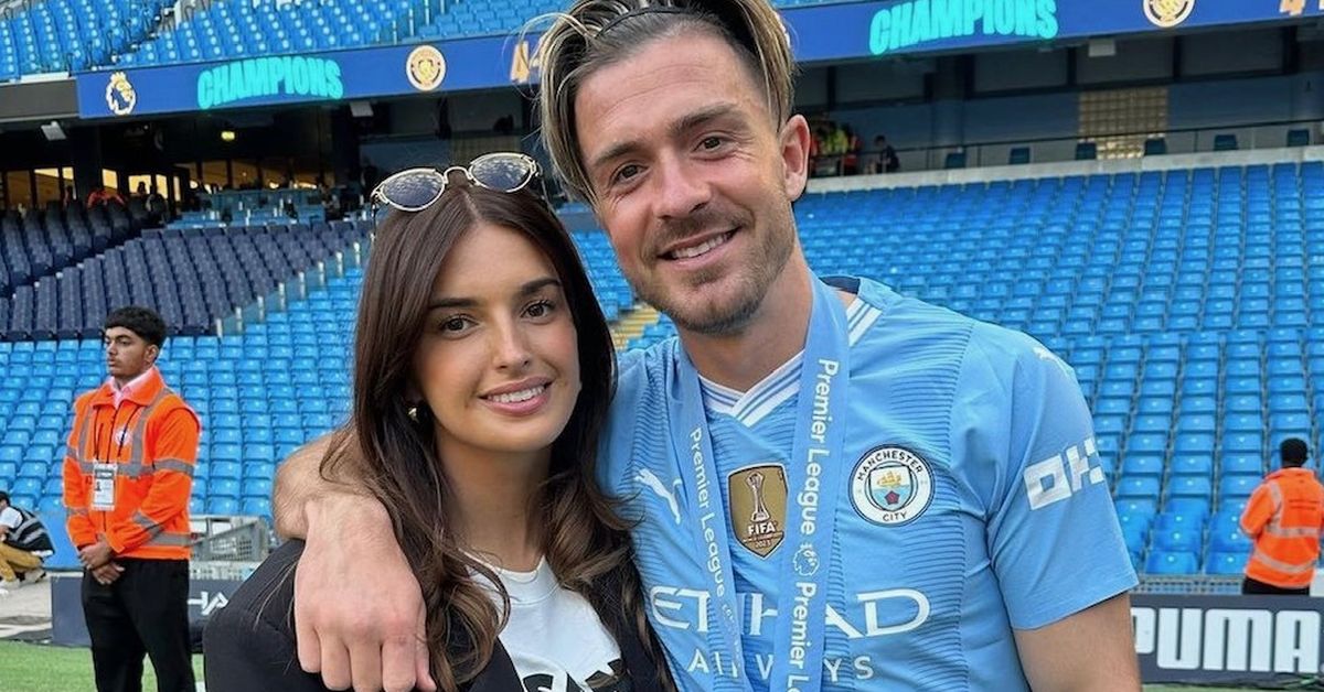 Footballer Jack Grealish and girlfriend Sasha Attwood expecting first child together