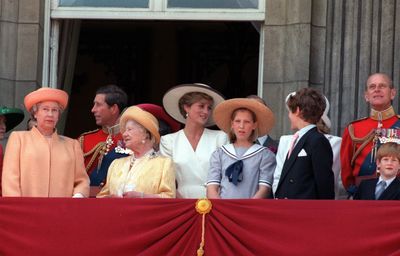 Princess Diana's final balcony appearance, 1992