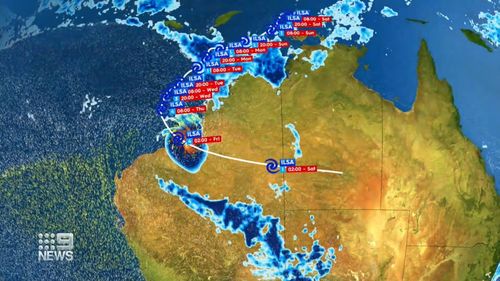 Cyclone Ilsa ﻿is forecast to strengthen into a category four cyclone on Thursday afternoon.