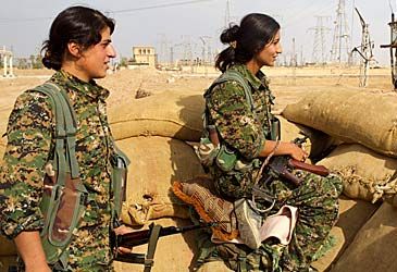 When were the Women's Defense Units of the Kurdish militia first formed in Syria?