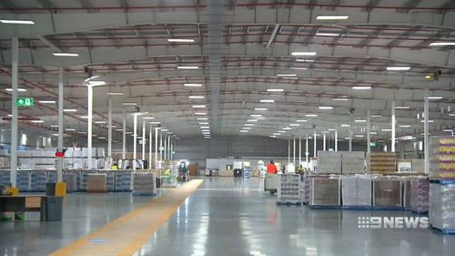 The company's $100 million distribution centre at Kemps Creek is now servicing Costco's 11 stores nationwide. 