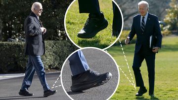 Joe Biden&#x27;s Hoka shoes