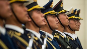 China military servicemen