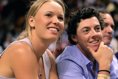 <b>An emotional Rory McIlroy has announced he has broken off his engagement and split with Danish tennis star Caroline Wozniacki, only days after sending out their wedding invitations.</b><br/><br/>The 25-year-old Northern Irishman and two-time major champion said the issuing of the invitations had made him aware that he was not ready for marriage.<br/><br/>Their shock split comes just weeks after they were pictured kissing and giggling together at the US Masters.