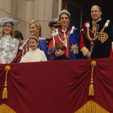 The Wales family shares behind-the-scenes footage of coronation day.