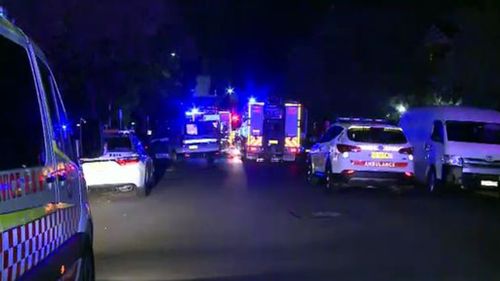 It's believed the man was homeless and was inside the carpark trying to keep warm. (9NEWS)