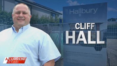 Hallbury Homes director Cliff Hall.