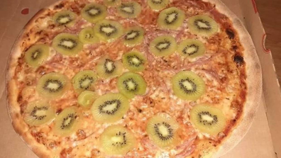 Kiwifruit pizza