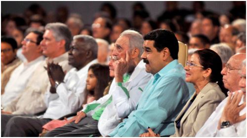 The former president of Cuba was joined by family and supporters at a televised gala. (AFP)