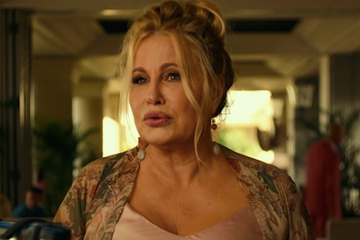 Jennifer Coolidge plays Tanya McQuoid in The White Lotus.