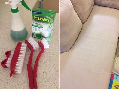 DIY cleaning hack to clean your couch