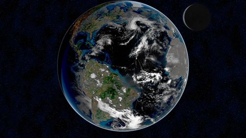 Earth is dimming due to a lack of clouds