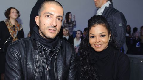 Janet and Wissam Al Mana at a fashion show in Moscow, Russia in October 2012.