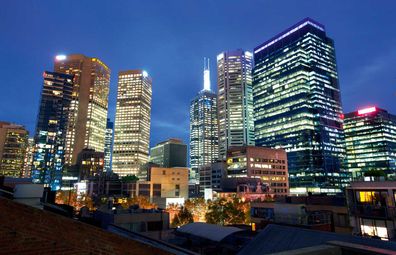 Ovolo Laneways view from terrace suite