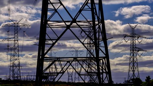 Power lines in Calder Park.