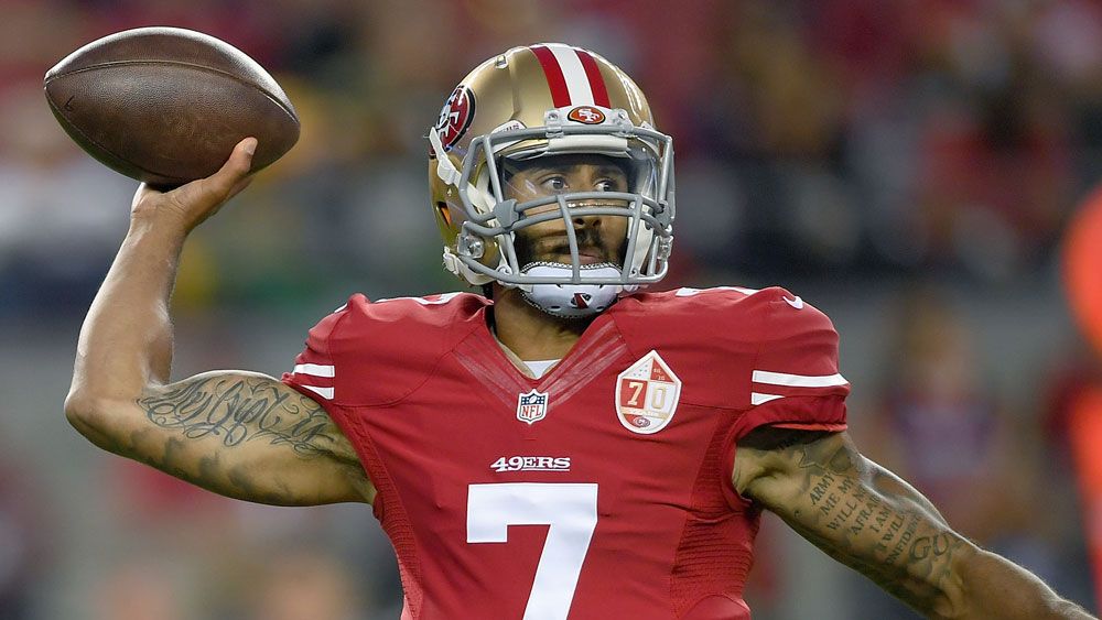 San Francisco 49ers quarterback Colin Kaepernick. (AFP)