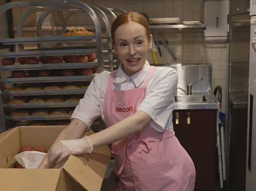 Australia's cookie queen Brooke Bellamy draws crowds from around the world to her Brisbane bakery