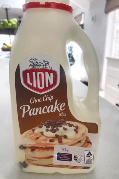 Lion Choc Chip Pancake mix