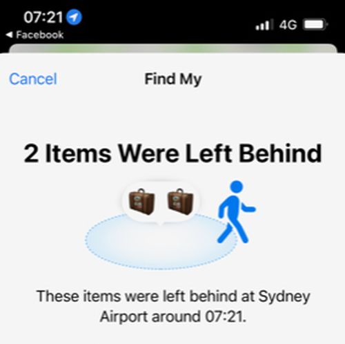 The tags link to a users phone and allow them to see where in the world their bag is.