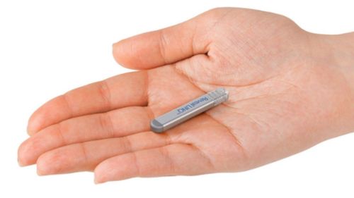 A wireless heart implant device. 
