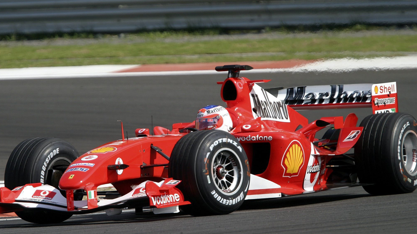 Michael Schumacher's 2004 Ferrari