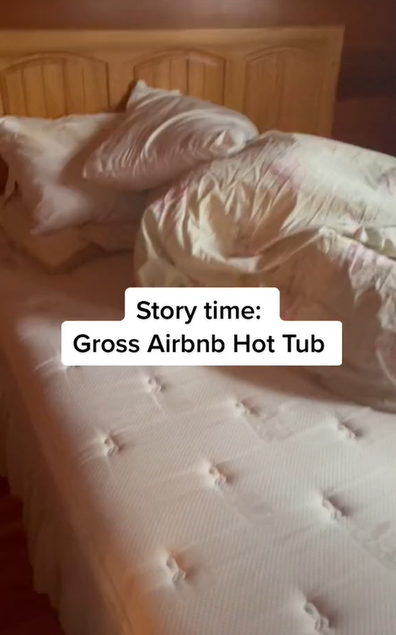 Woman shares video of faulty Airbnb