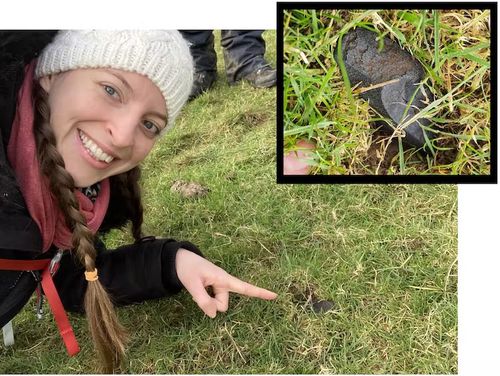 Mira Ihasz finds part of the Winchcombe meteorite