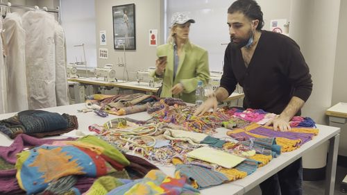 Les étudiants de TAFE ont présenté leurs créations lors de la Fashion Week australienne à Sydney.