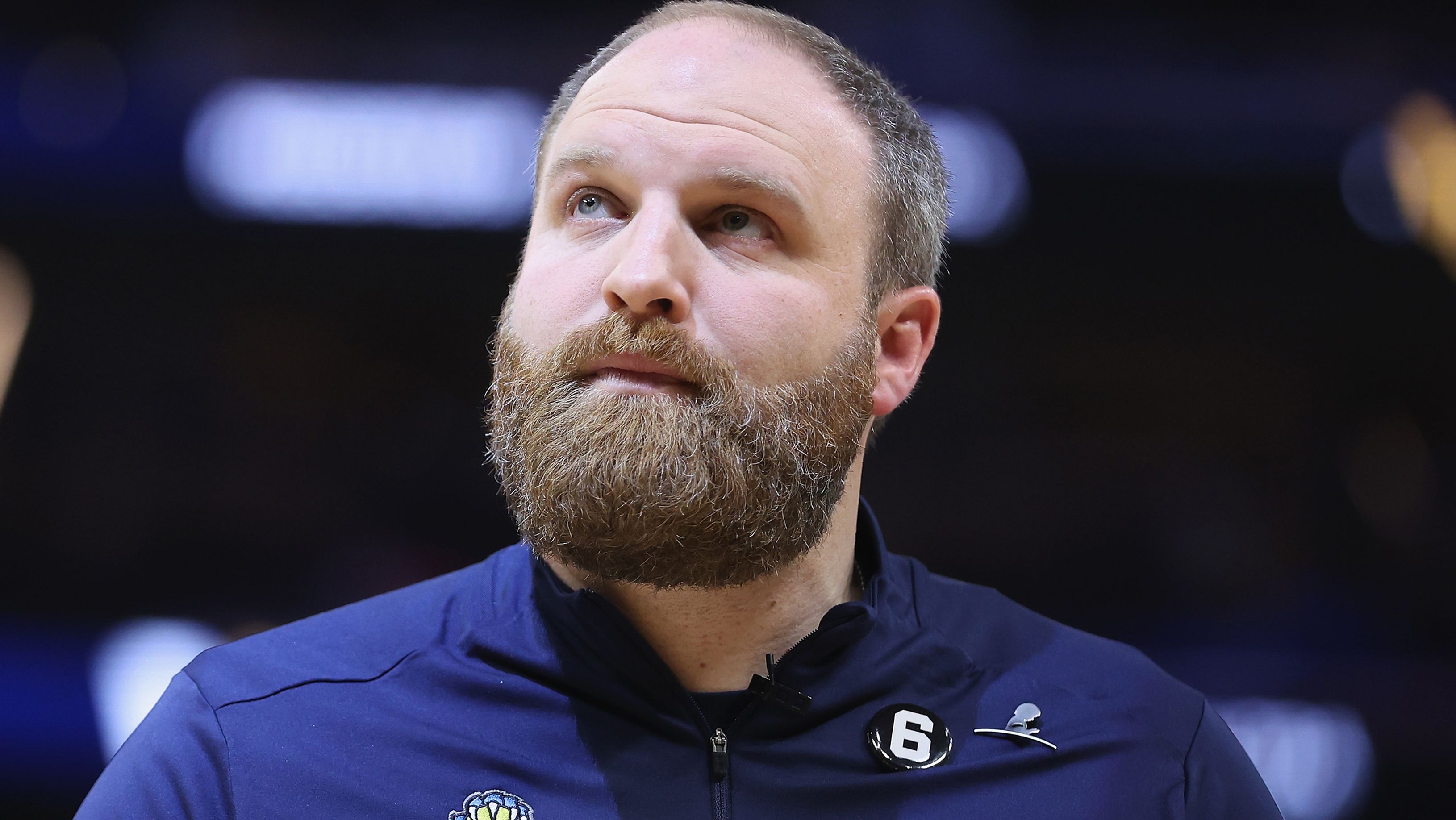 SAN FRANCISCO, CALIFORNIA - JANUARY 25: Memphis Grizzlies head coach Taylor Jenkins on during the game against the Golden State Warriors at Chase Center on January 25, 2023 in San Francisco, California. NOTE TO USER: User expressly acknowledges and agrees that, by downloading and/or using this photograph, User is consenting to the terms and conditions of the Getty Images License Agreement. (Photo by Lachlan Cunningham/Getty Images)