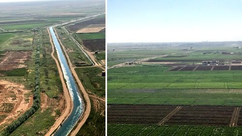 Photo of green fields in Syria, taken by Brett McGurk, the US Special Presidential Envoy to the Global Coalition to Defeat ISIS. (Twitter)