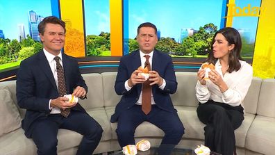 Karl Stefanovic cheeseburgers crying loses Parramatta Eels bet breaks diet