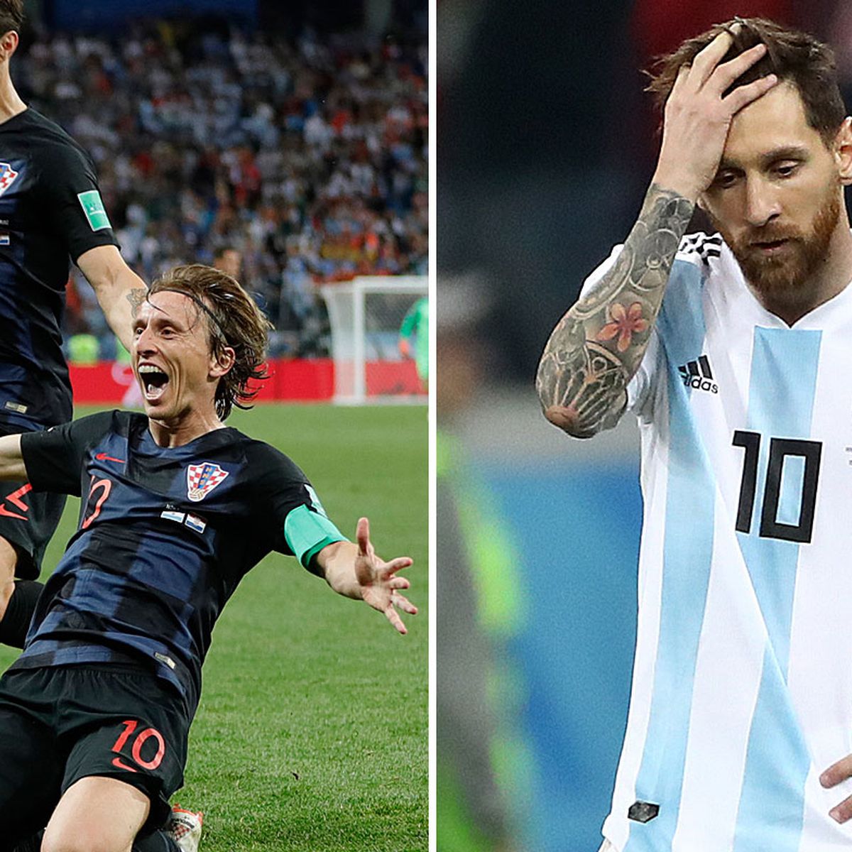 World Cup 2018 Day 8 Wrap: Argentina lose to Croatia, France progress, Peru  eliminated, Socceroos held to draw by Denmark, Lionel Messi, scores,  highlights, video
