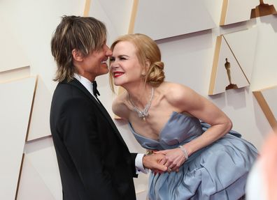Nicole Kidman and Keith Urban arrive at the Oscars 2022